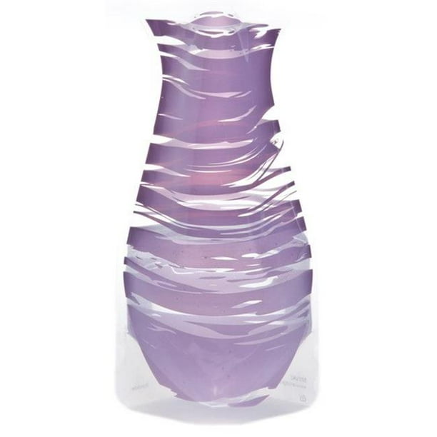 Sand and Water Creations Flower Vase Recycled Glass 7 Purple Blue Sand and Water Creations Flower Vase Recycled Glass 7 Purple Blue